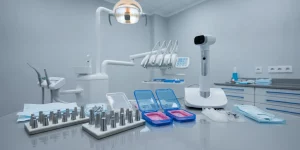 Implant impression techniques with trays, copings, and intraoral scanner